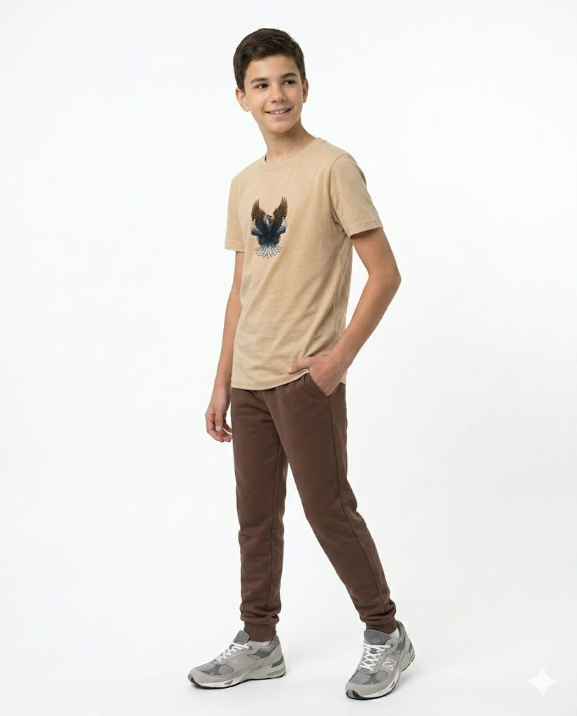unisex brown (SWEATPANTS)
