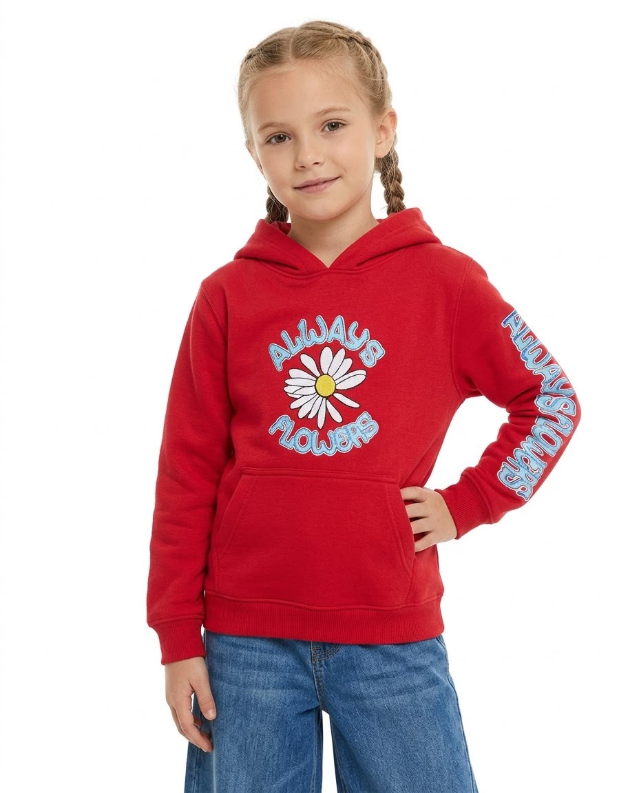 always flowers hoodie
