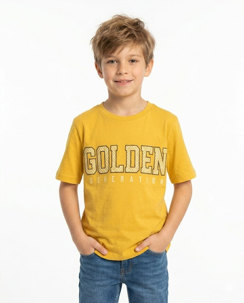 golden t shirt