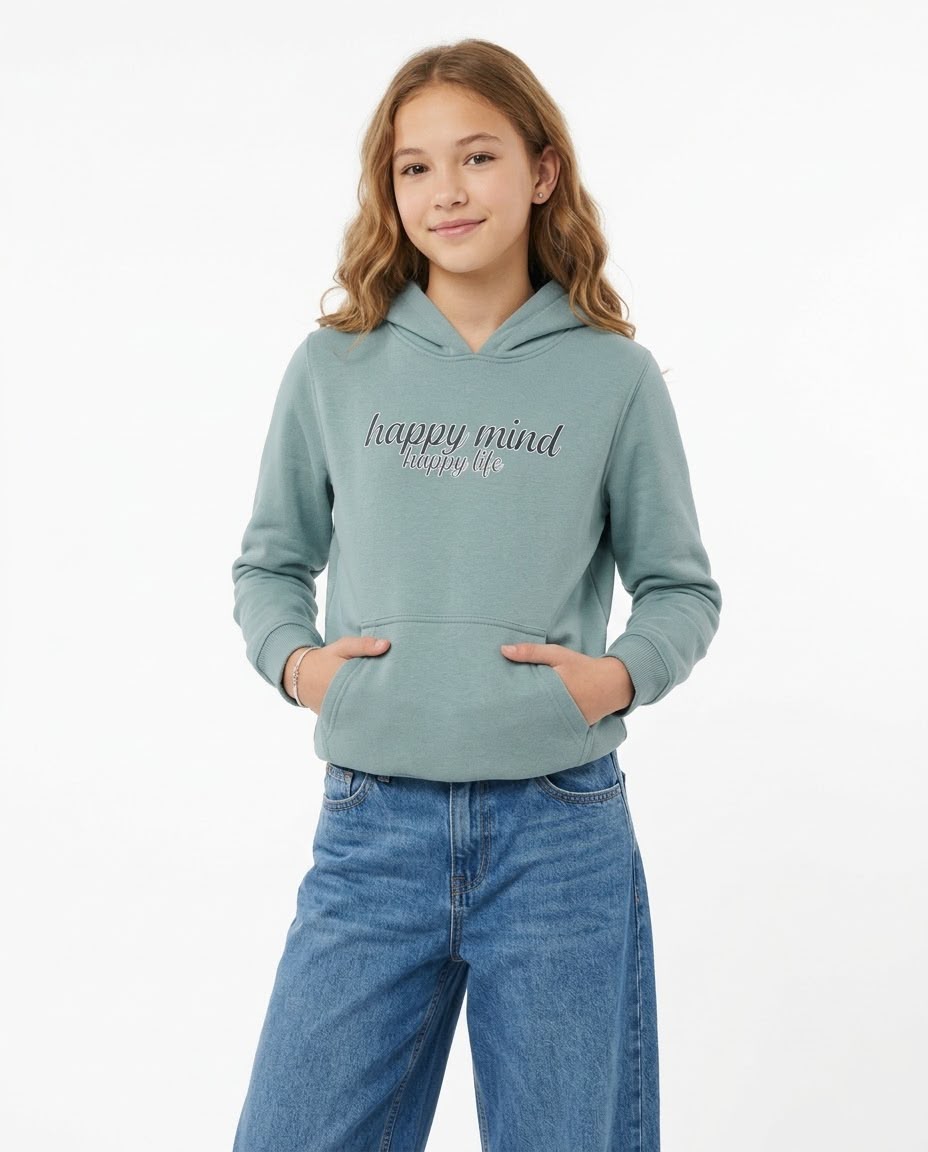 happy mind hoodie
