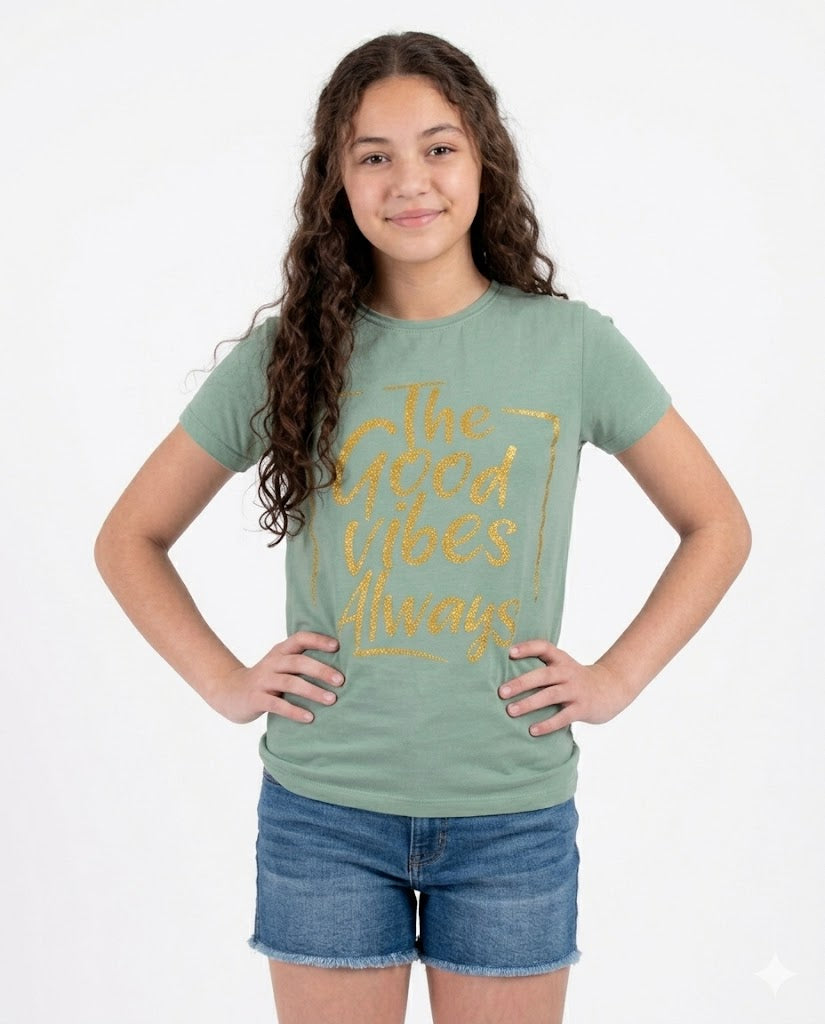 the good vibes t shirt