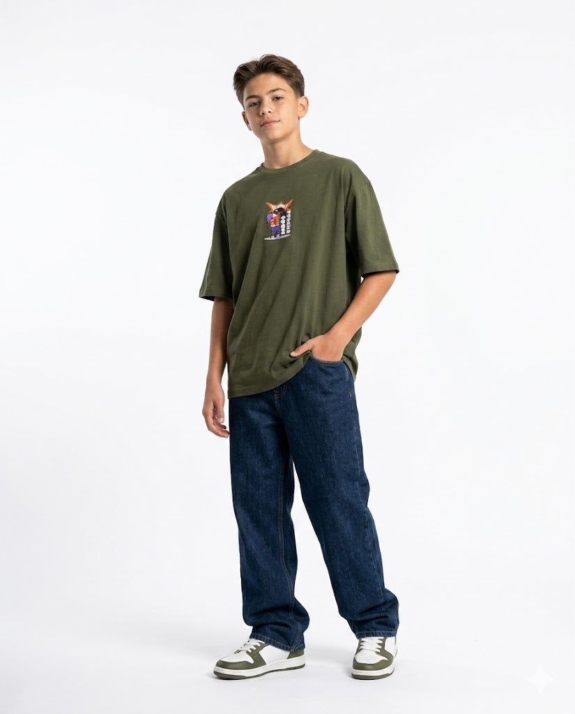 fragile truth oversize t shirt