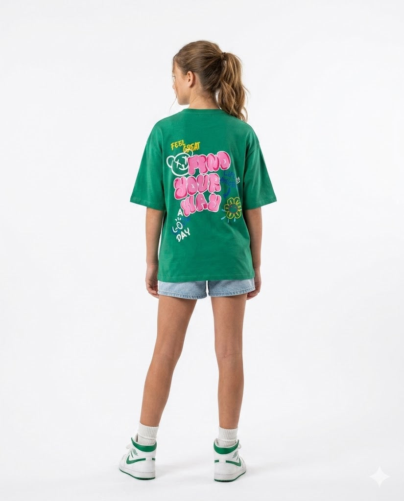 find your way oversize t shirt
