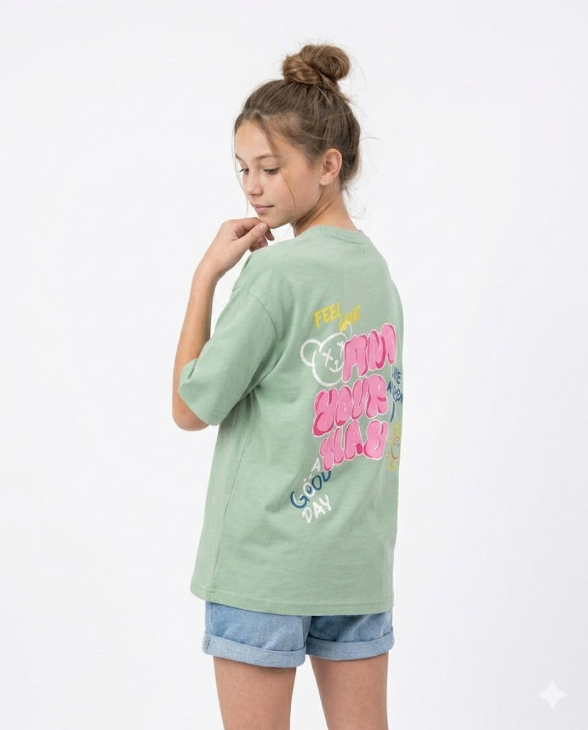 find your way oversize t shirt