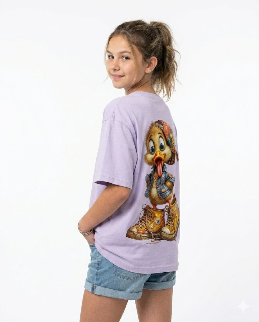 girl duck oversize t shirt