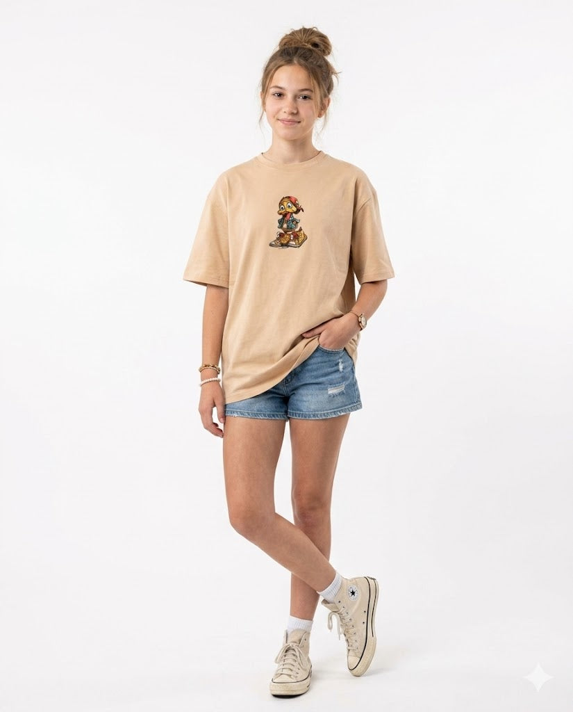 girl duck oversize t shirt