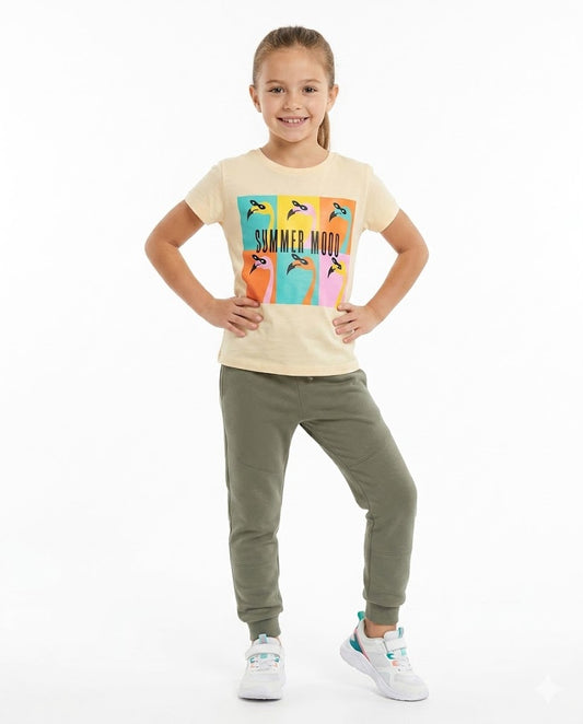unisex olive (SWEATPANTS)