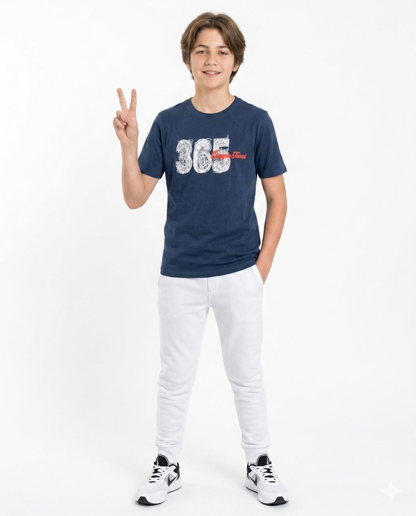 unisex white (SWEATPANTS)