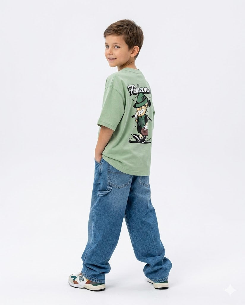 fisherman oversize t shirt