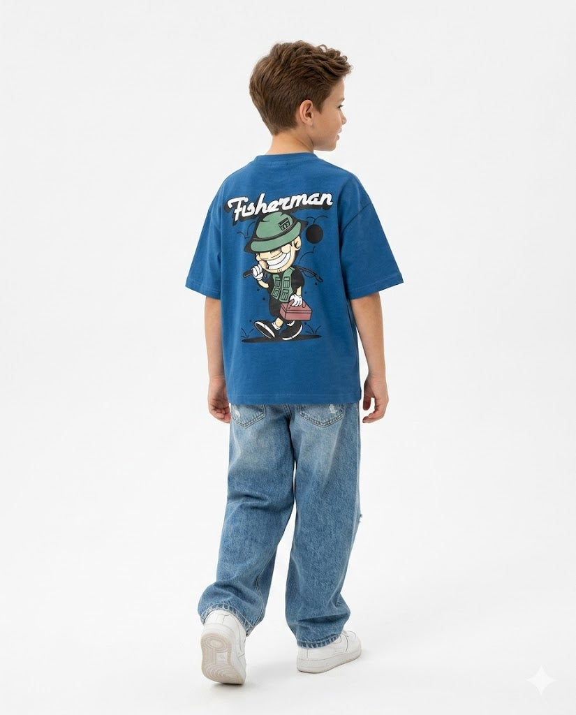 fisherman oversize t shirt