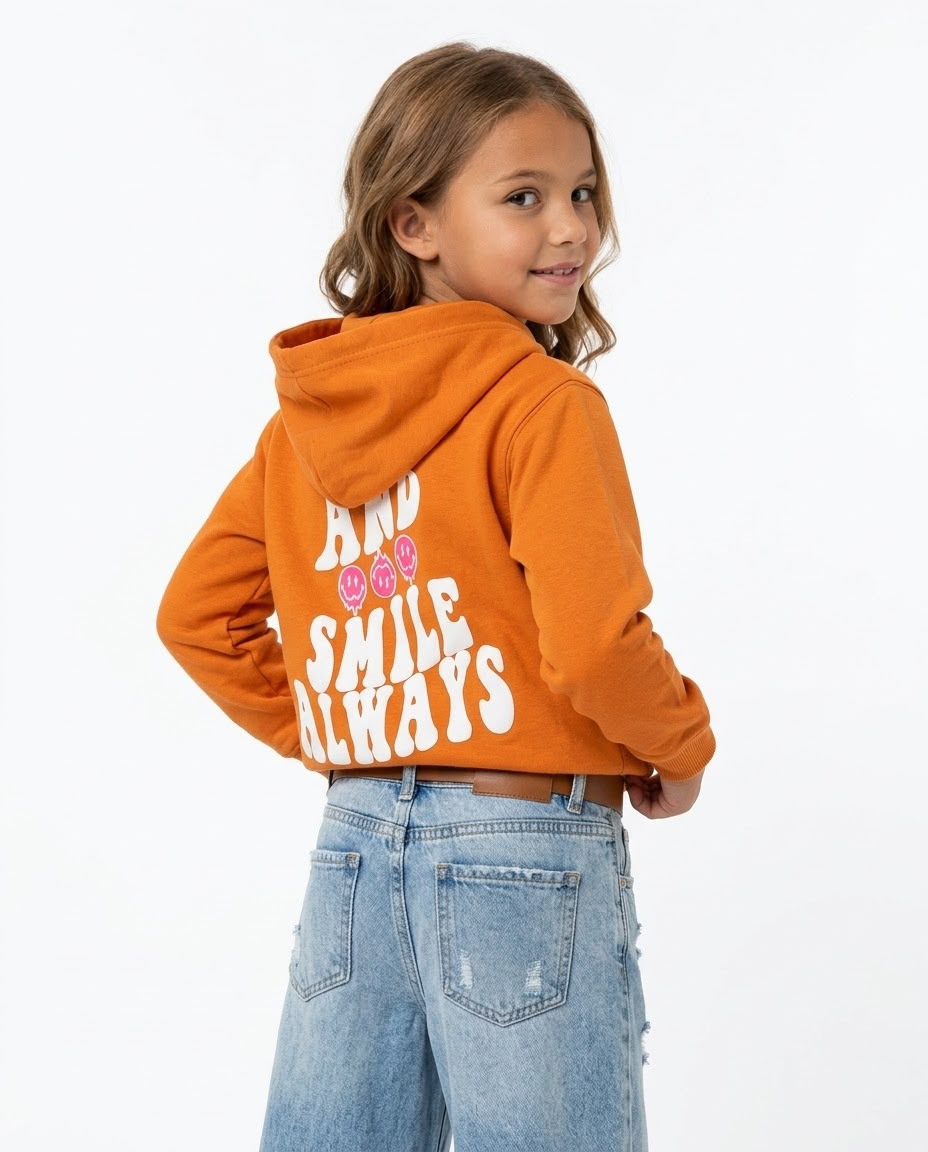 smile always hoodie