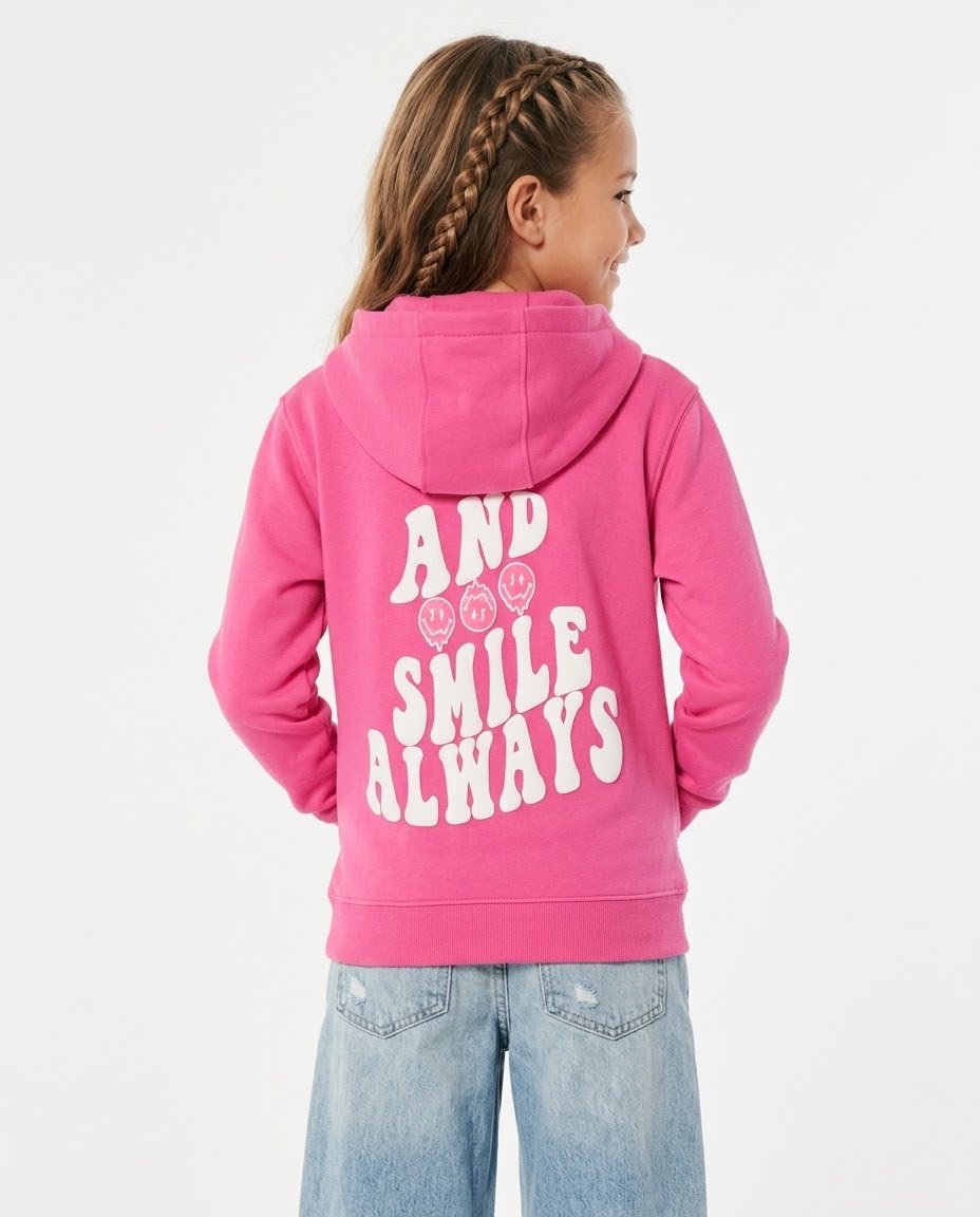 smile always hoodie