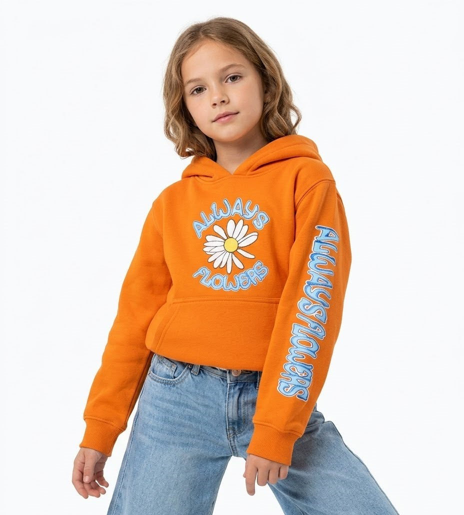 always flowers hoodie