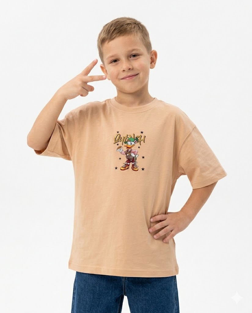 duck x stars oversize t shirt