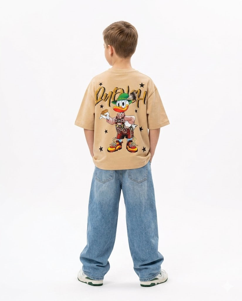 duck x stars oversize t shirt
