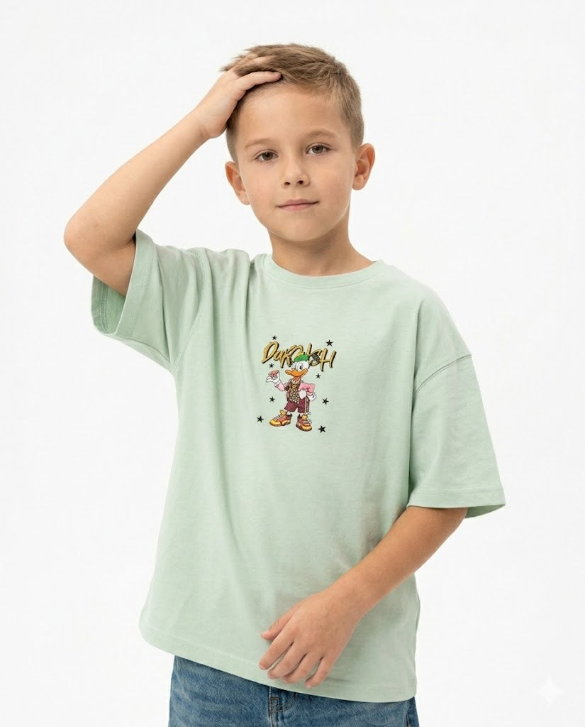 duck x stars oversize t shirt
