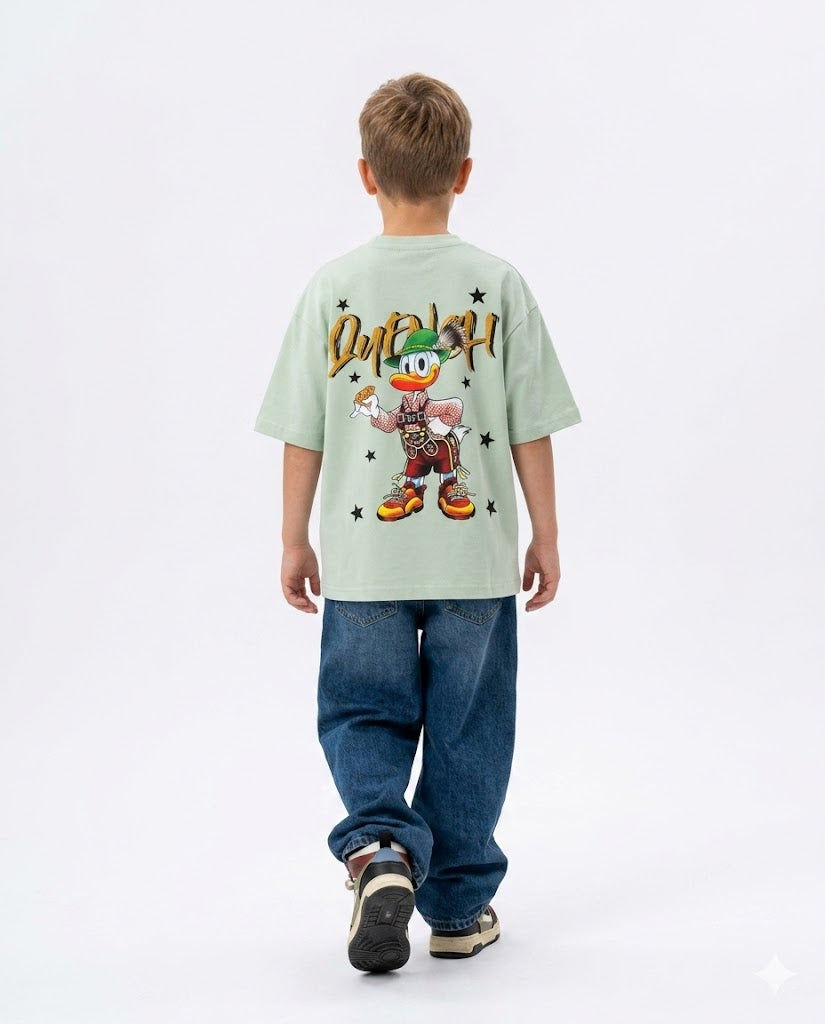duck x stars oversize t shirt