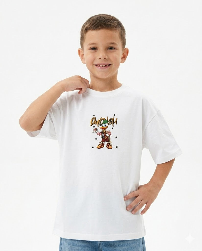 duck x stars oversize t shirt