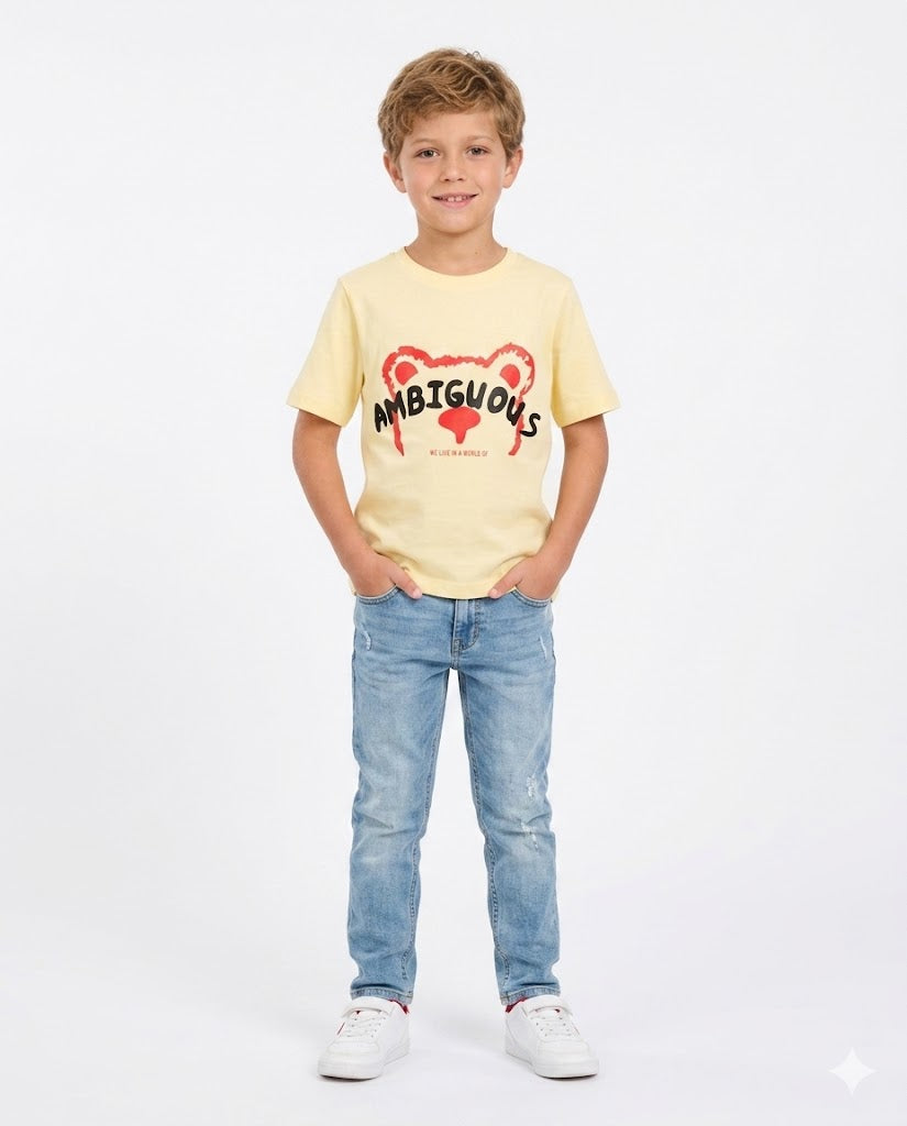 ambiguous bear t shirt