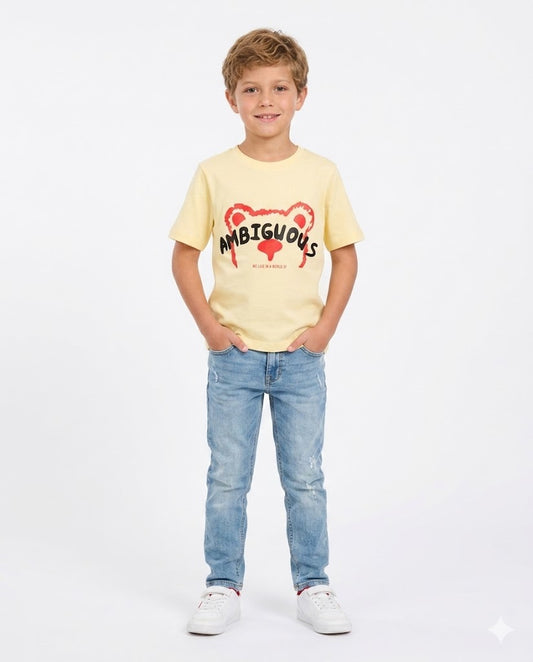 ambiguous bear t shirt