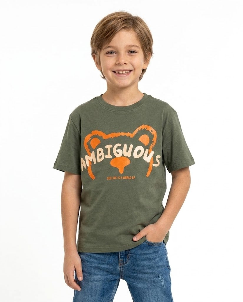 ambiguous bear t shirt