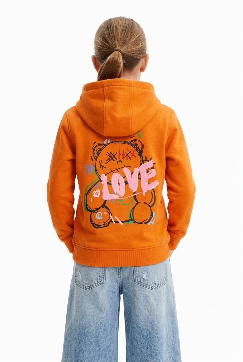 love bear hoodie