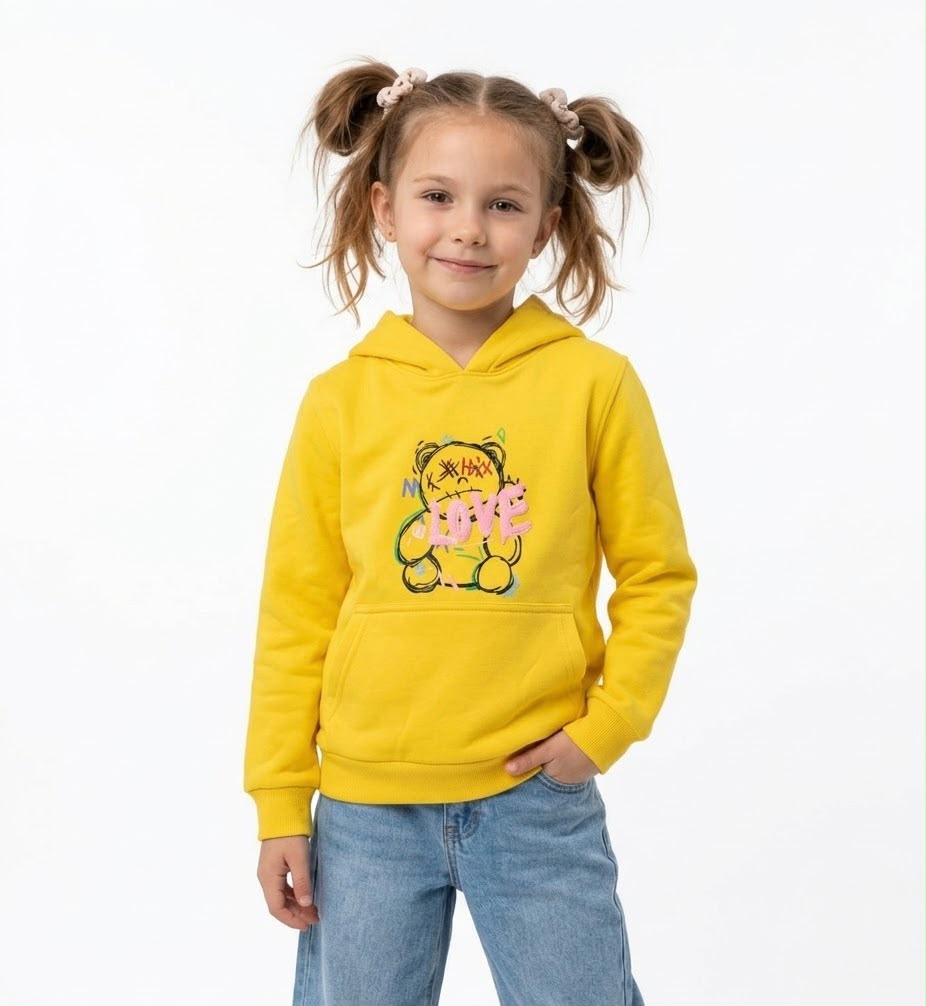 love bear hoodie