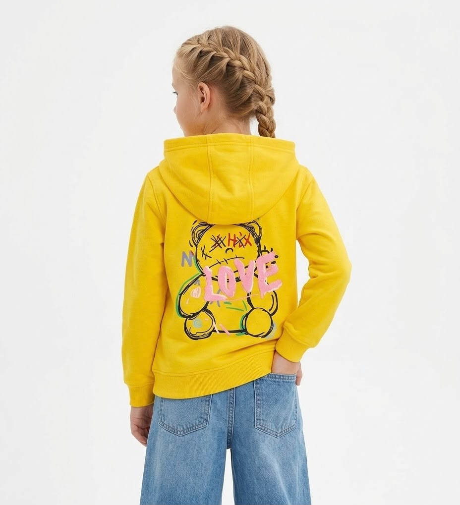 love bear hoodie