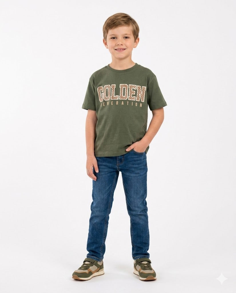 golden t shirt