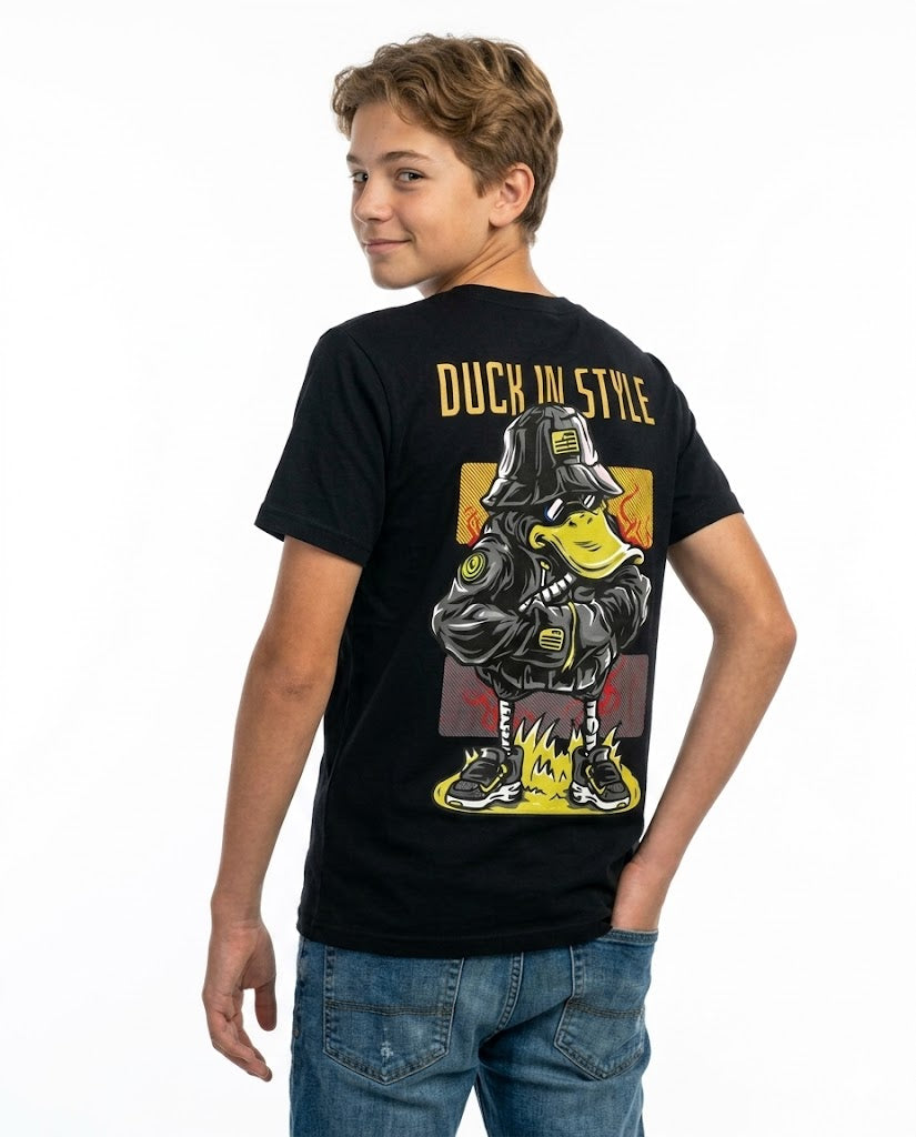 duck in style t shirt
