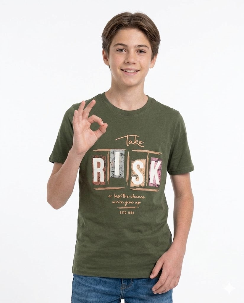 take risk t shirt