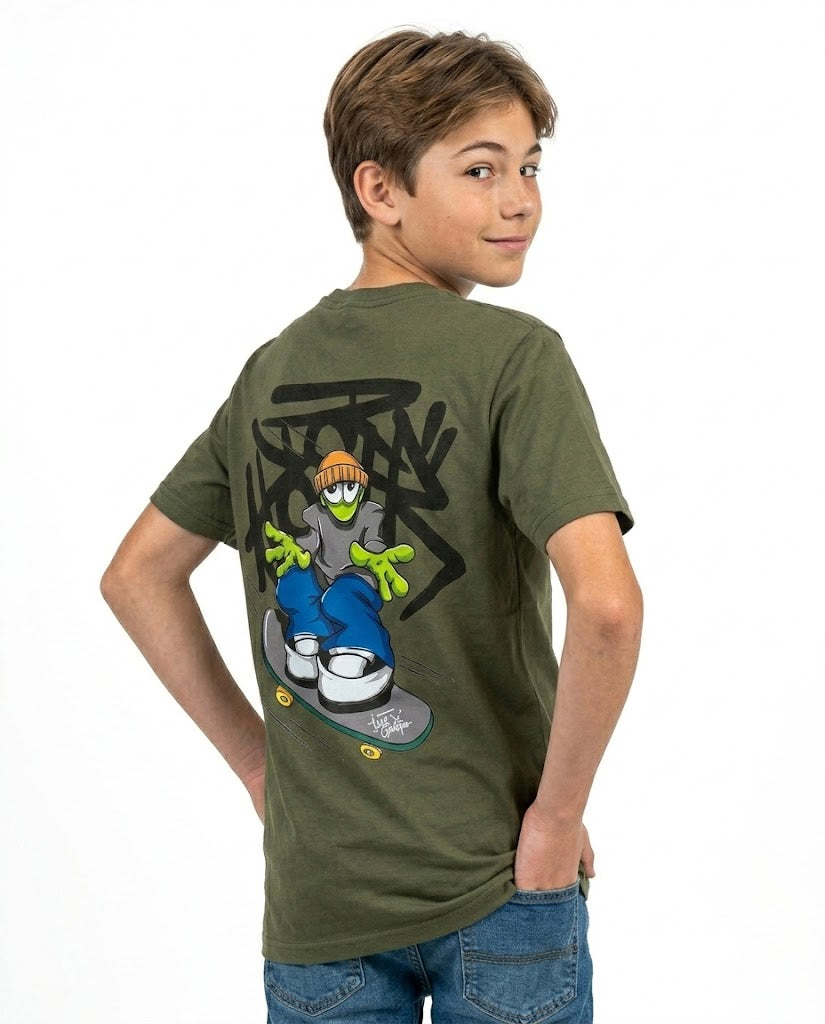 frog skate t shirt