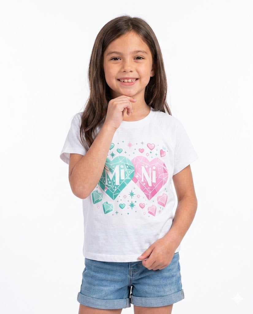 mini hearts t shirt
