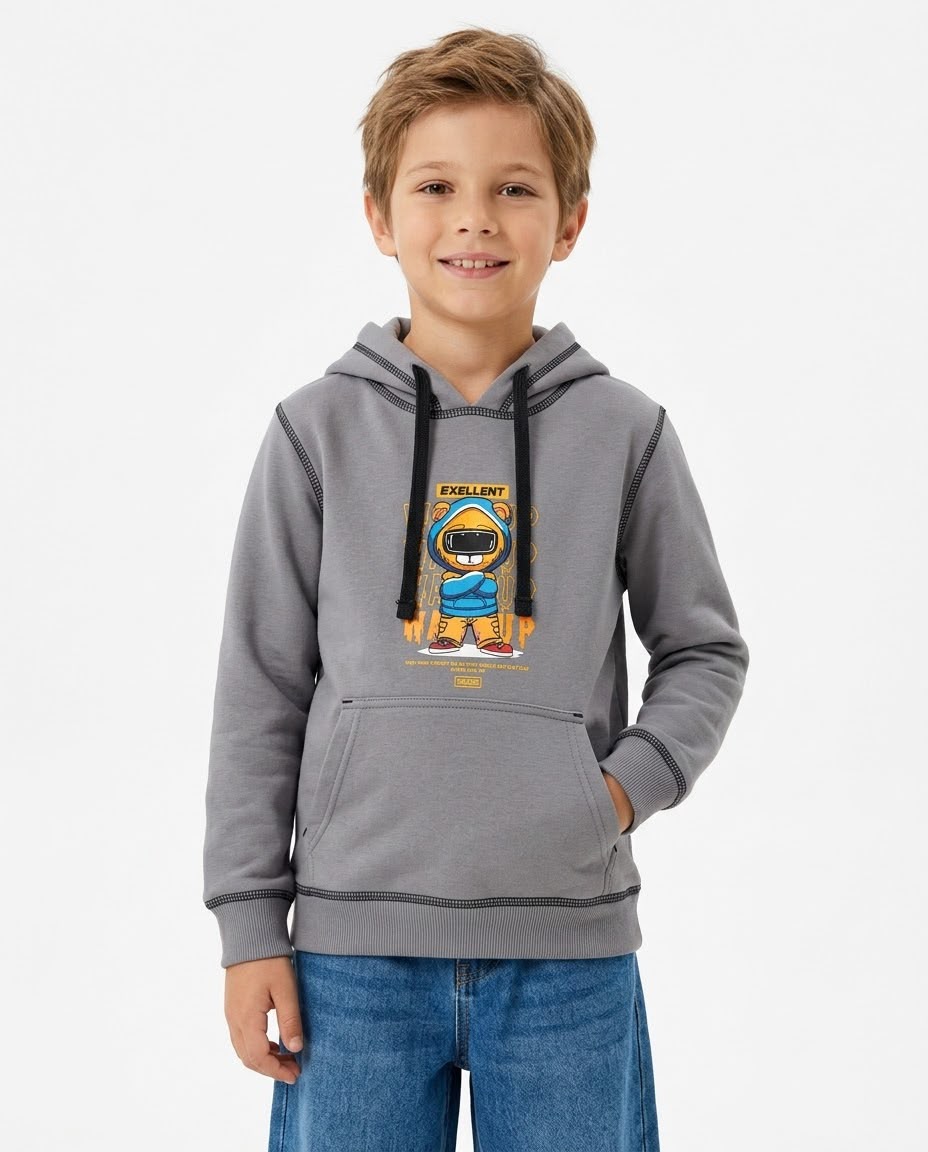 exellent bear hoodie