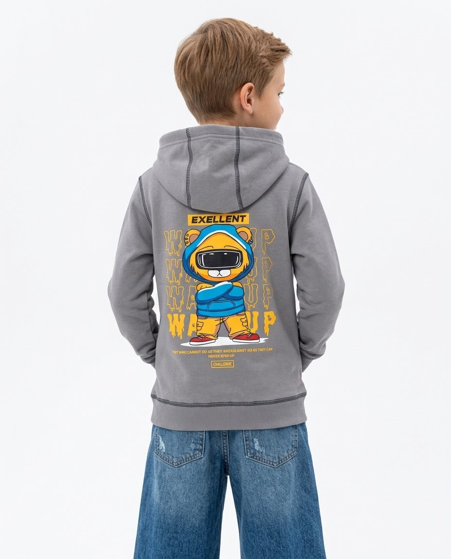 exellent bear hoodie