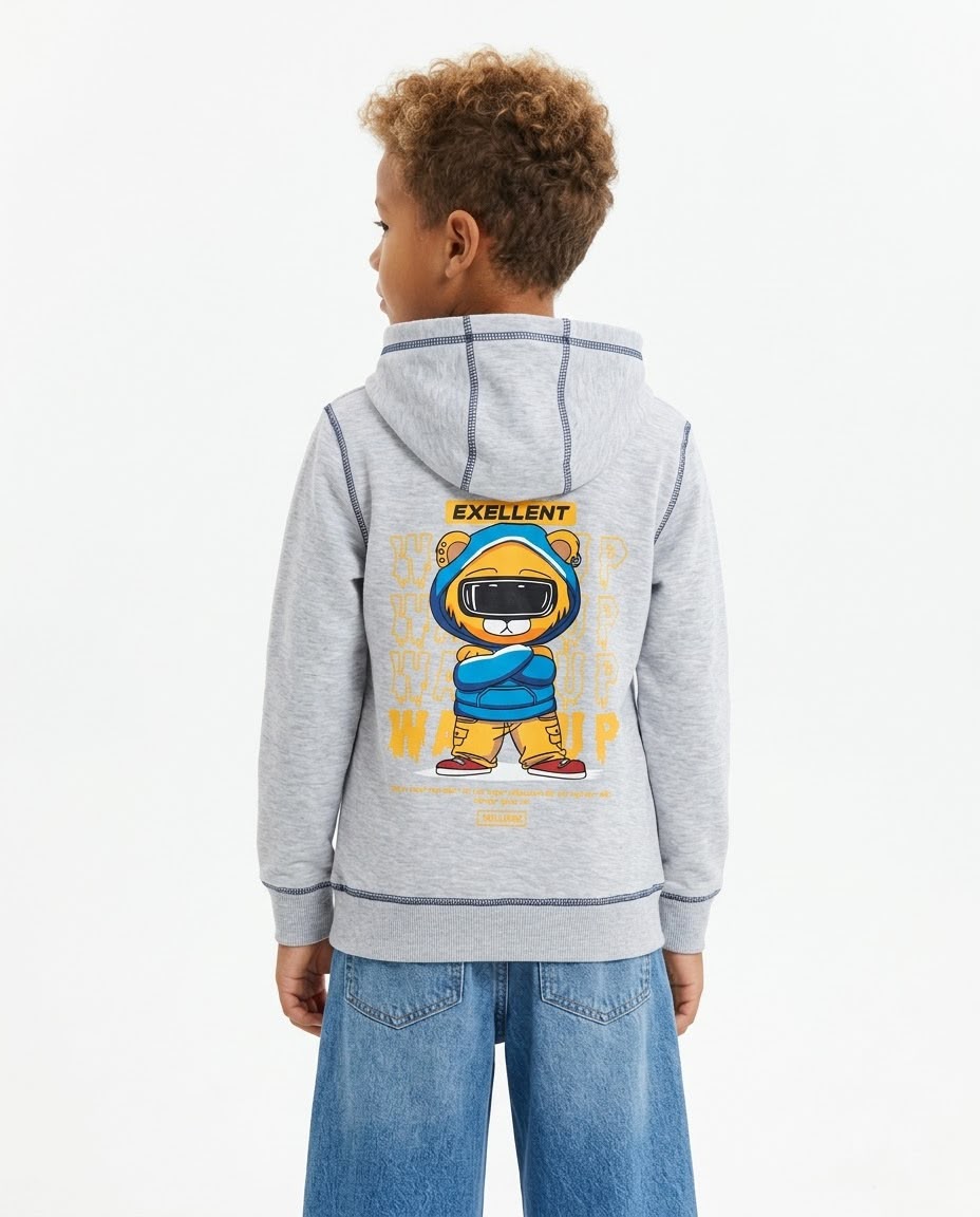 exellent bear hoodie