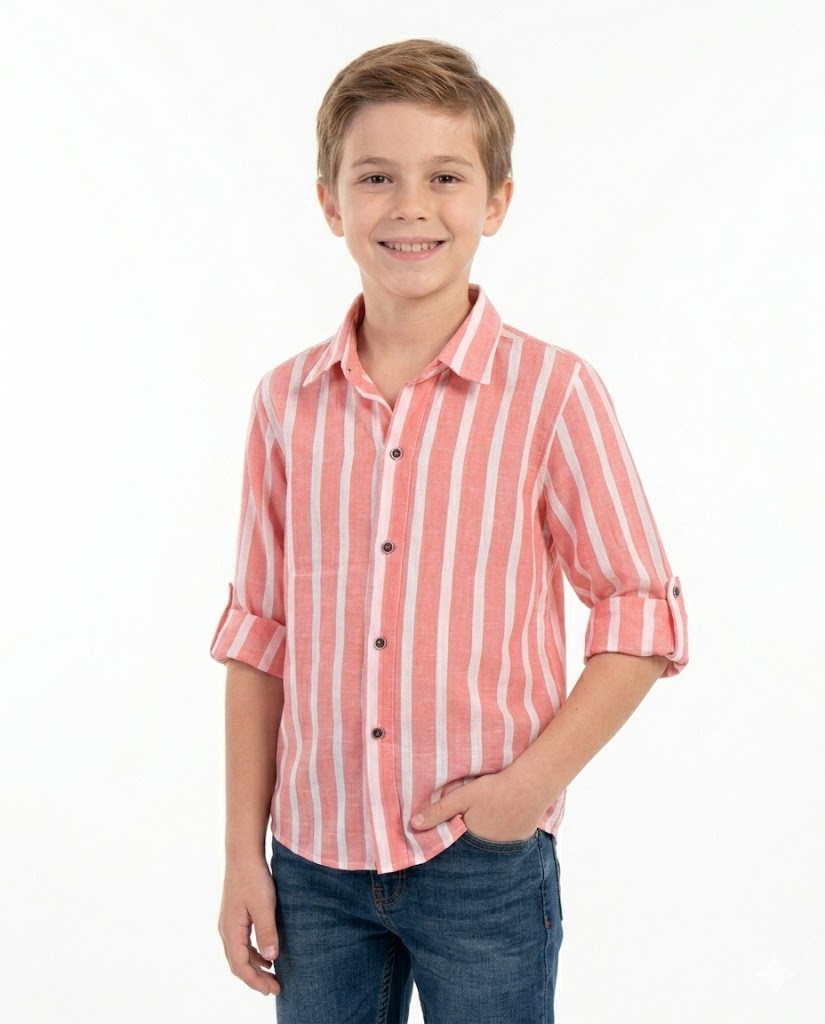 stripe chemise