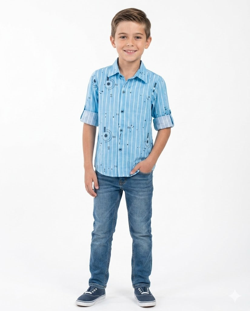 86 circle chemise