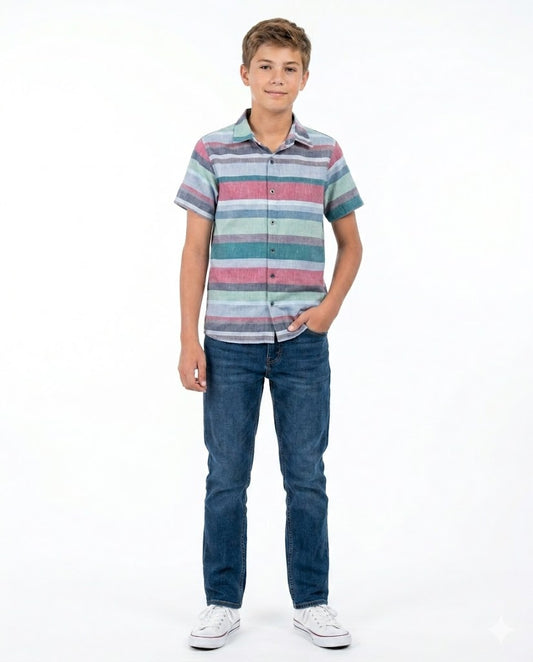 mix color chemise