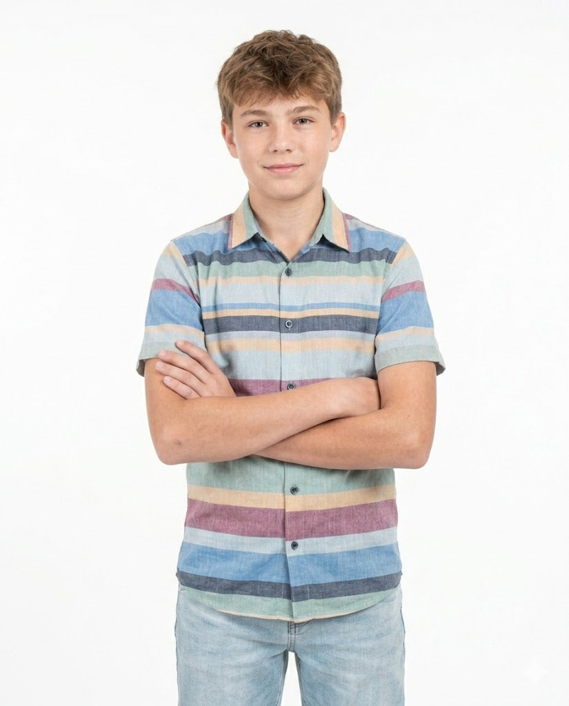 mix color chemise