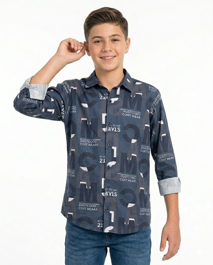 mix letters chemise