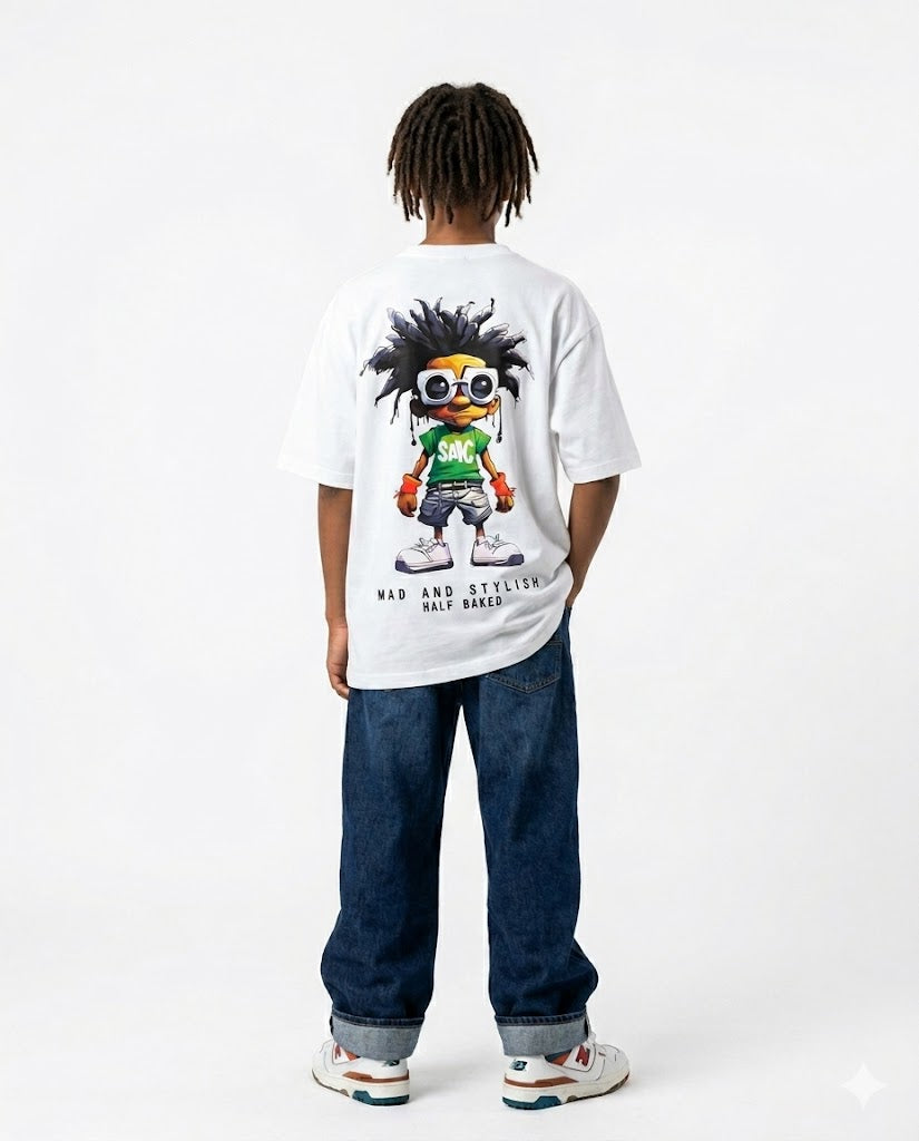 mad and stylish oversize t shirt