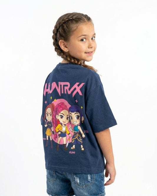 huntrix 3 girls oversize t shirt