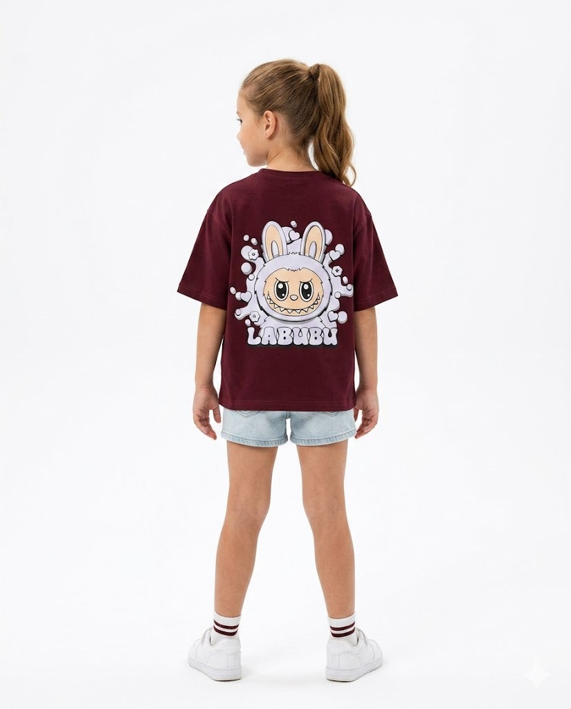 labubu x 2 oversize t shirt