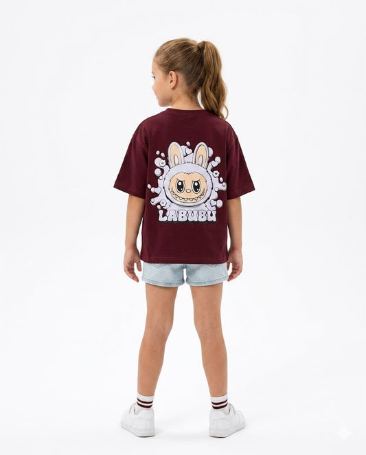 labubu x 2 oversize t shirt