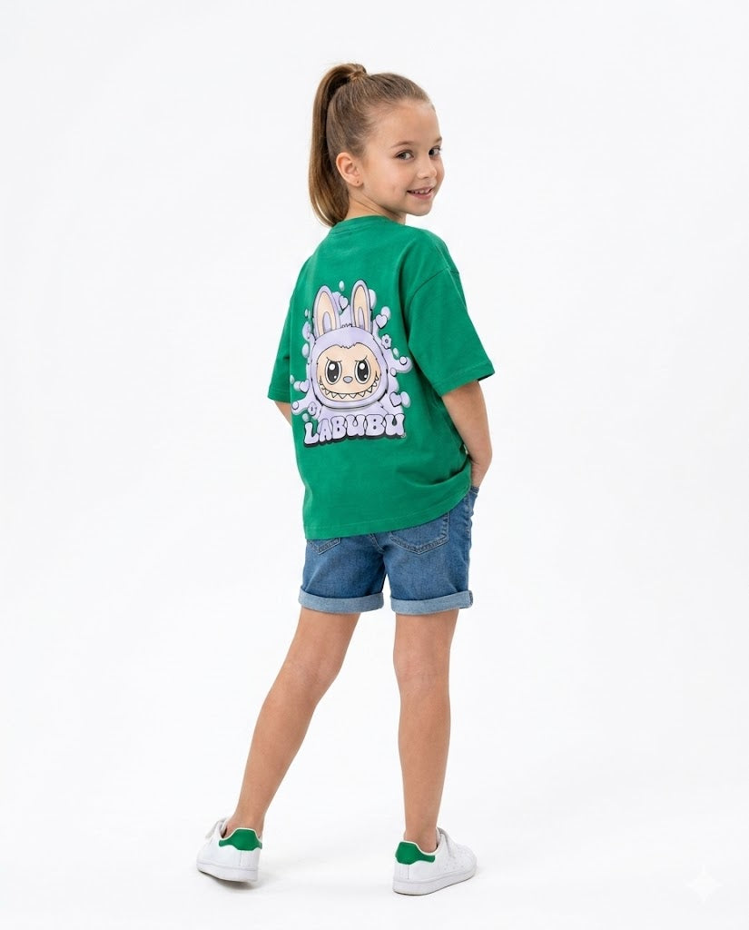 labubu x 2 oversize t shirt