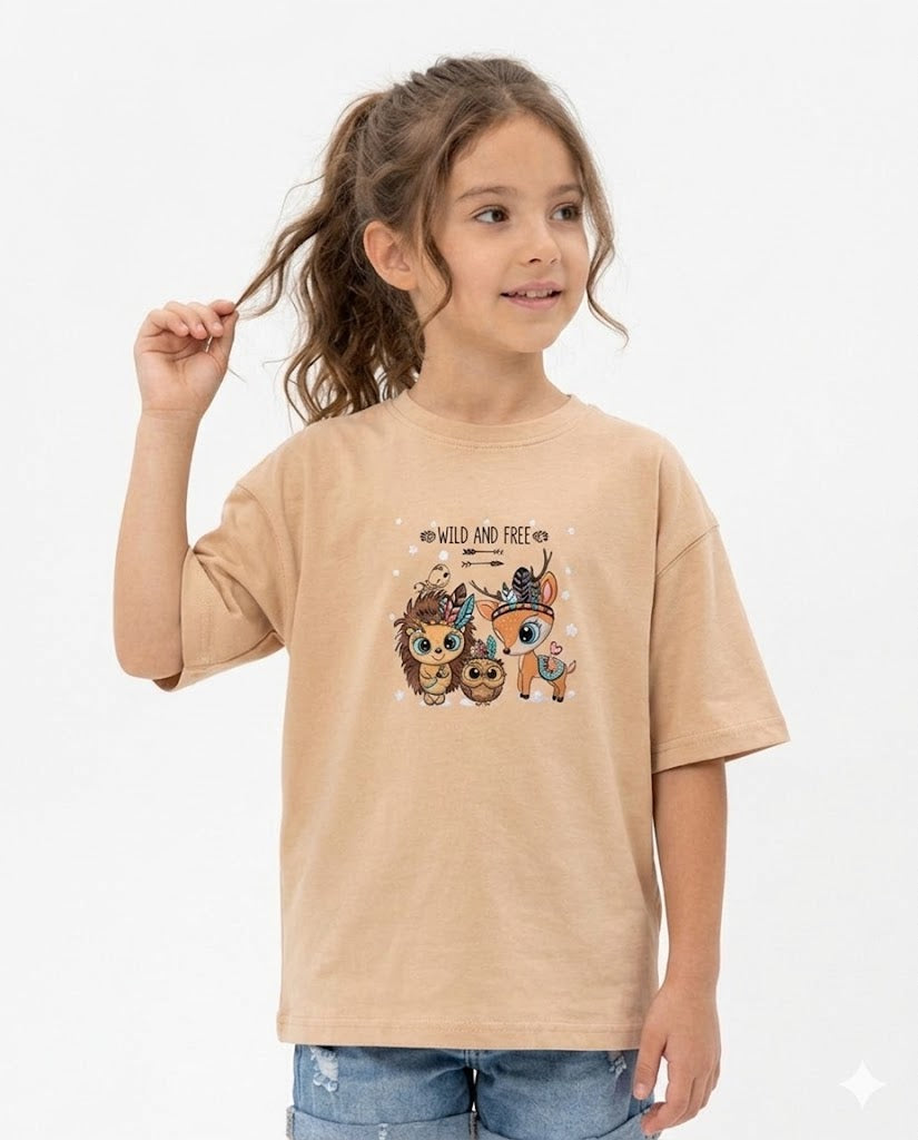 wild and free oversize t shirt