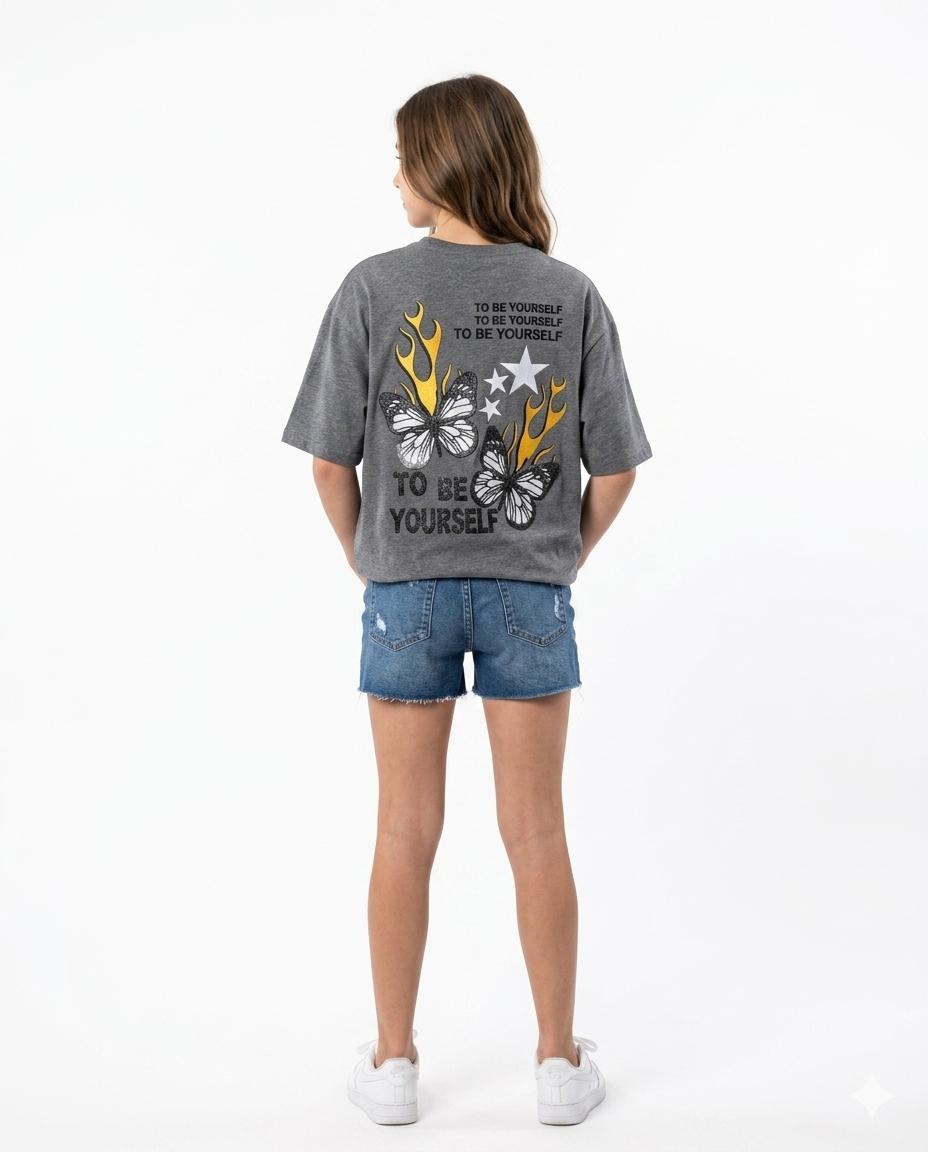 to be yourself oversize t shirt